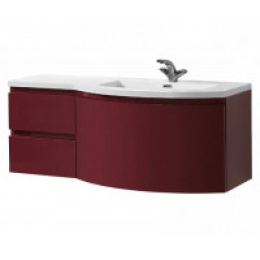 Мебель для ванной Belbagno Prospero 120см правый красный