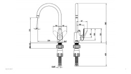 Villeroy&Boch O.novo Start TVK10510111061 Смеситель для кухни стандартный