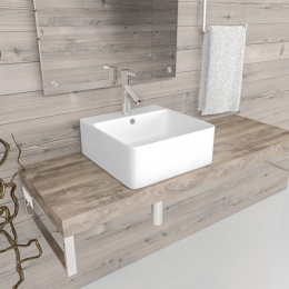 Фото Раковина накладная "CIRCON-40" (white) Esbano (ESRNCIRC40W) белый