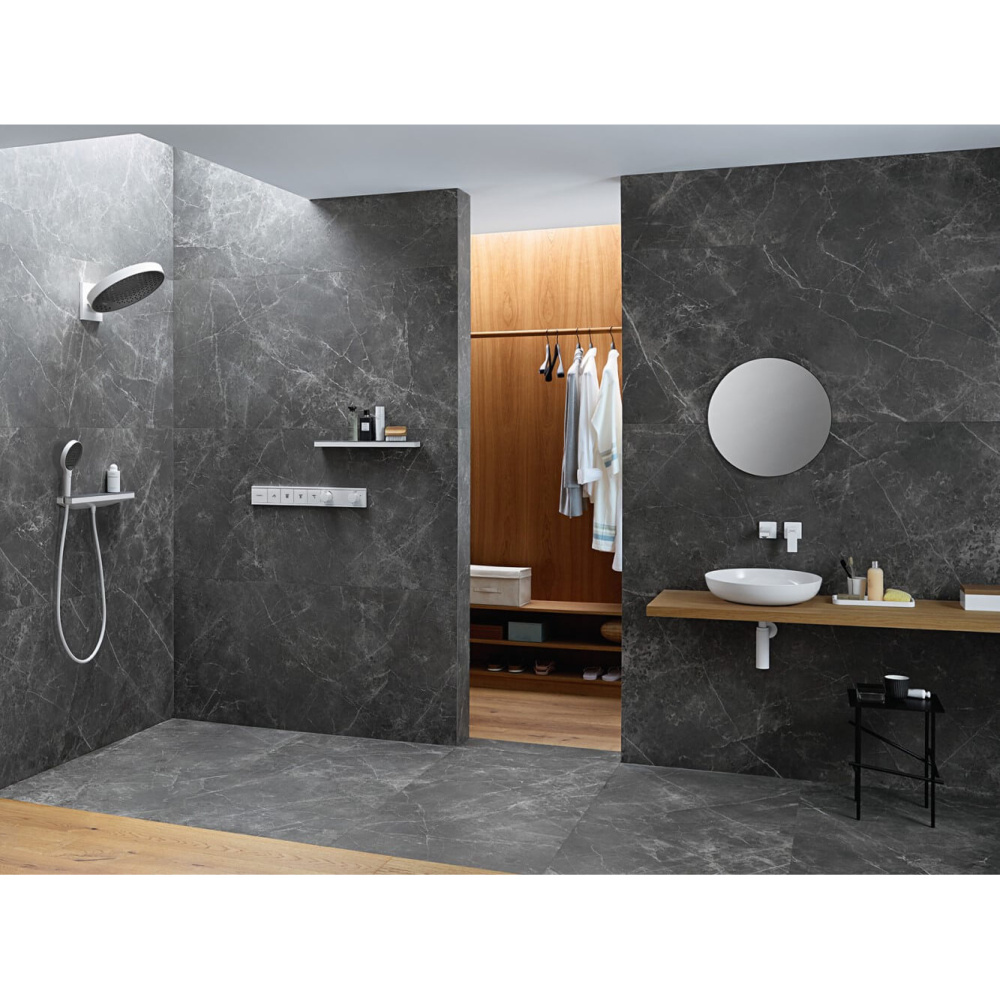 Ручной душ Hansgrohe Rainfinity (26865700) матовый белый