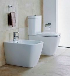 Фото Биде напольное Duravit Happy D.2 2259100000, белый