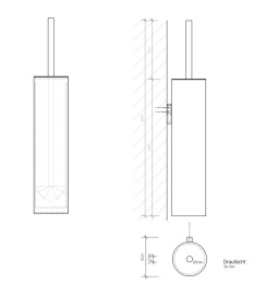 Фото Ершик для унитаза Decor Walther Mikado (0521376), сталь