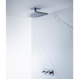Верхний душ Axor ShowerSolutions 35279000, 46 х 27 см, 2 режима струи, с вертикальным держателем
