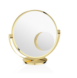 Фото Косметическое зеркало Decor Walther Club (0122920), золото