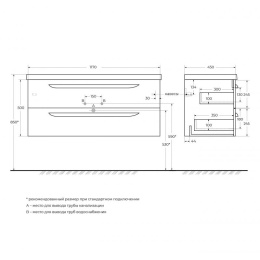 Мебельная ручка CEZARES ECO RS155HCP.4/160 (24 см)