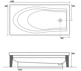 Kerasan Bentley 918947 Ножки для ванны