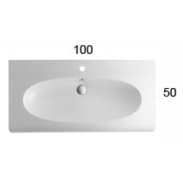 Тумба с раковиной Globo Bowl+ (BPM1X) белый
