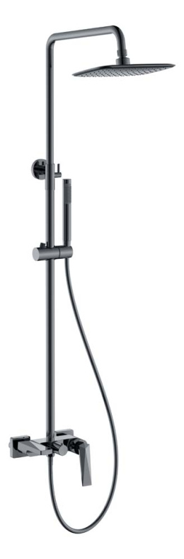 Фото Стойка душевая Boheme Venturo (378-SGM) антрацит
