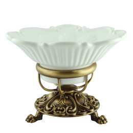 Фото Migliore Elisabetta 16988 Mыльница настольная, керамика бронза