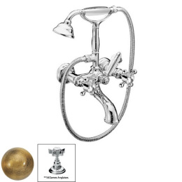 Фото Смеситель Nicolazzi Dames Anglaises 1401BZ18 для ванны и душа, бронза, ручки Dames Anglaises