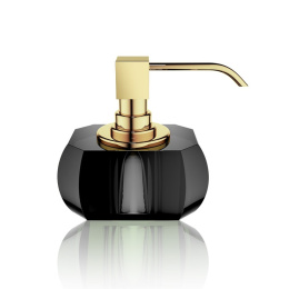 Дозатор для жидкого мыла Decor Walther Kristall (0924494), черный