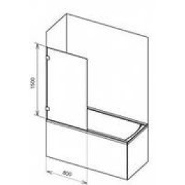 Душевая шторка Ravak Brilliant (7U840A00Z1)