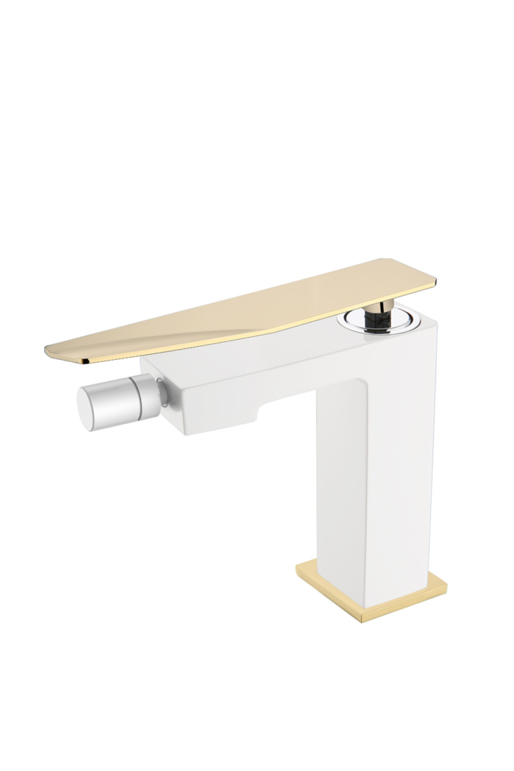 Фото Смеситель для биде Boheme Q (146-WG.2) белый