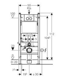 Унитаз с инсталляцией Aquatek (SET ВЕГА хром), цвет синий