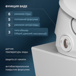 Унитаз подвесной Am.Pm Func (C8F1702SC) белый