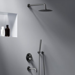 Встраиваемая душевая система Damixa Scandinavian Pure (936510300) Чёрный