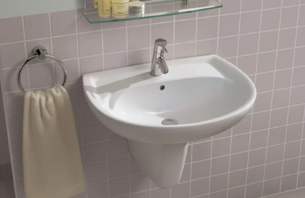 Фото Geberit Renova 223070000 Раковина, подвесная