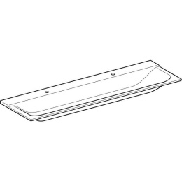 Раковина Geberit Xeno² 500.279.00.1, 160 х 48 см, без перелива, альпийский белый