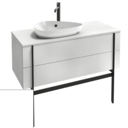 Тумба под раковину Jacob Delafon Nouvelle Vague 120 см, EB3041-F30, белый сатин