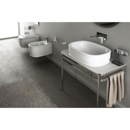 Раковина накладная 65 см ArtCeram Azuley (AZL002 03 00) черный