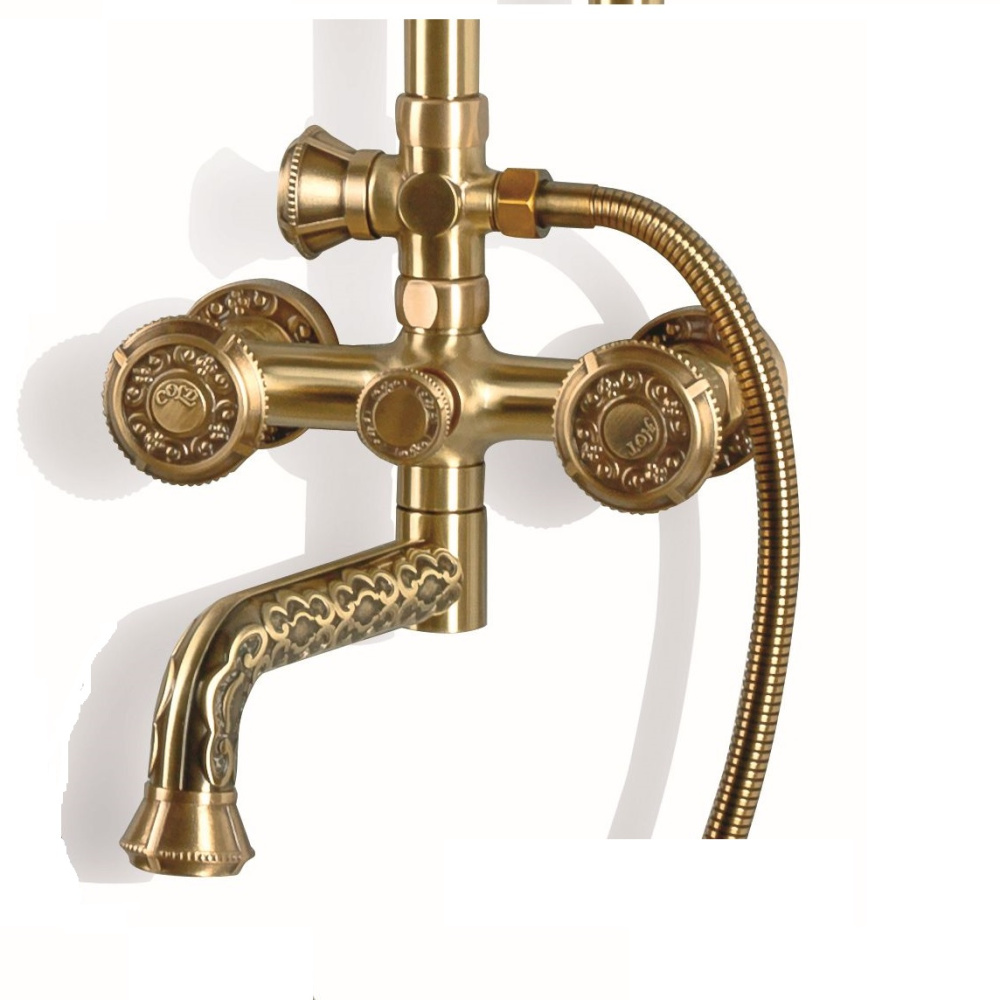 Смеситель для ванной Bronze de Luxe Royal (10121PF) бронза
