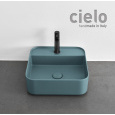Ceramica CIELO Shui Comfort SHCOLAQF PL - Раковина для ванной комнаты 44*43 см, подвесная - накладна