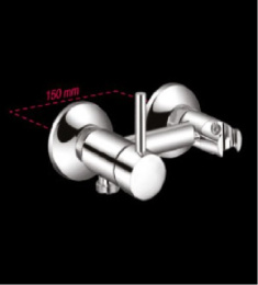 Фото Гигиенический душ с настенным смесителем MiroEurope SUM5+ хром