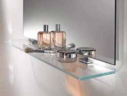 Фото Стеклянная полочка Keuco Collection Moll 12710015100, хром