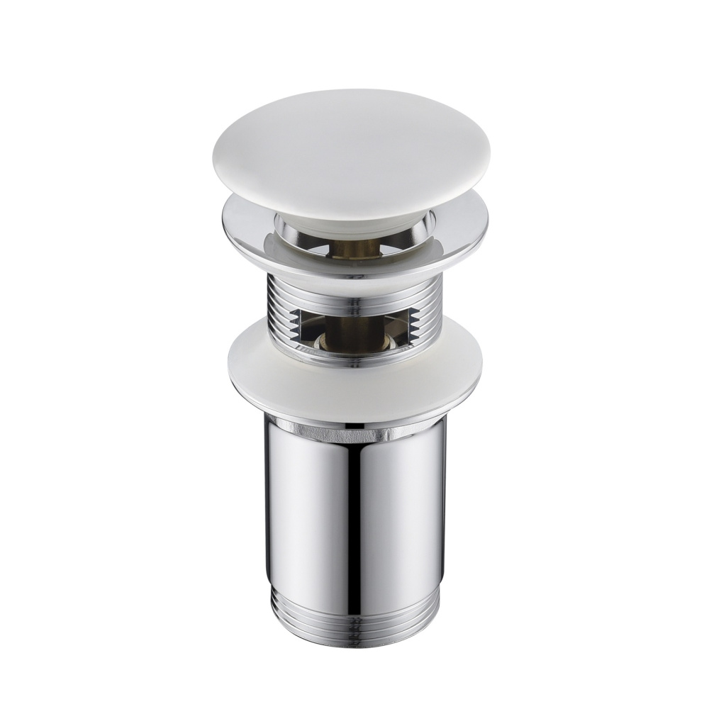 Фото Донный клапан Timo 8011/16 белый матовый