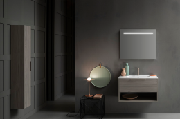 Мебель для ванной Cerasa Assolo CPCPCMB1CH385 larice cosmopolitan 85 светлое дерево