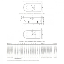 Фото Ванна Bette BetteOcean 8856-000 AR