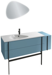 Фото Тумба под раковину Jacob Delafon Nouvelle Vague 145 см, EB3038-S06, галактика сатин