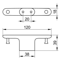 Крючок для полотенца Keuco Edition 400 11515130000