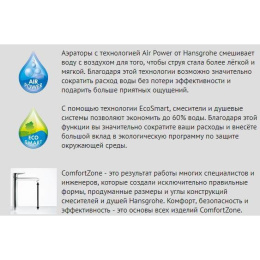 Смеситель для раковины Hansgrohe Talis E (71705000) хром
