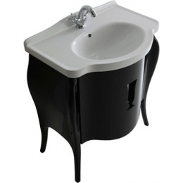 Раковина 75 см Galassia Ethos (8433MNE), цвет черный