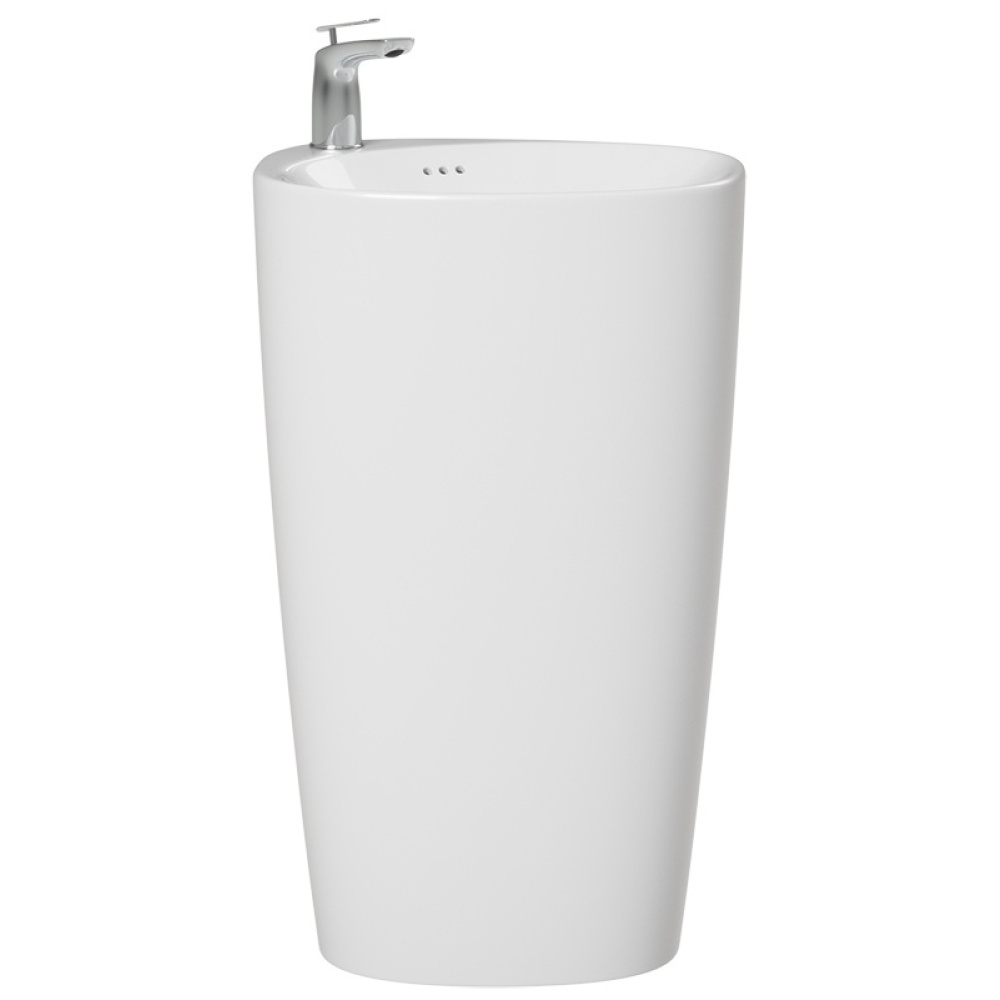 Раковина напольная Laguraty 2100W, 52 х 41 х 85 см