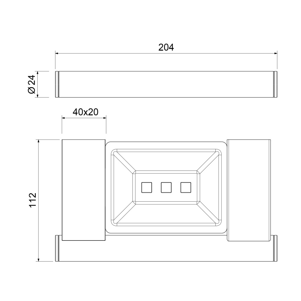 Фото Полка Timo Luiro 18522/18 черное золото