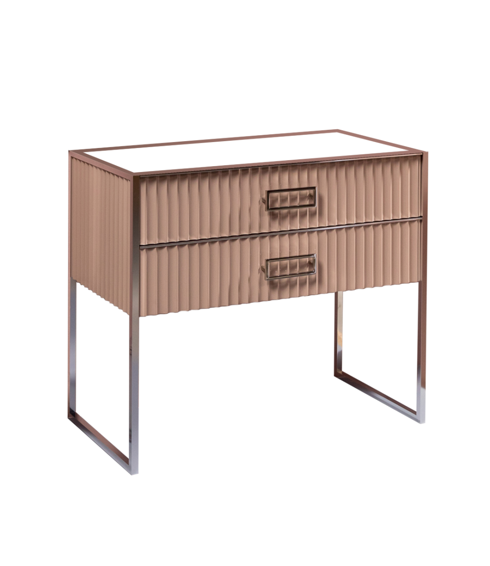 Фото Armadi Art 867-100-CPCR Тумба MONACO 100см h74см капучино глянец + хром под раковину чашу