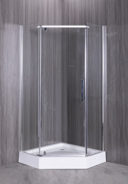 Душевой уголок 90х90х200 Esbano (ESUGD8160) Профиль: хромированный