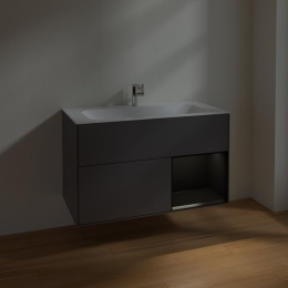 Villeroy Boch Finion F040PDGK Тумба под раковину 996х498 мм (black matt/anthracite matt)