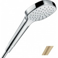 Hansgrohe Croma Select E 1jet 26814140 ручной душ, шлифованная бронза