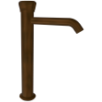 Смеситель для раковины Remer Element ET11LXLBR, бронза масляная