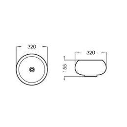 Раковина детская 32 см Comforty (00-00006528)