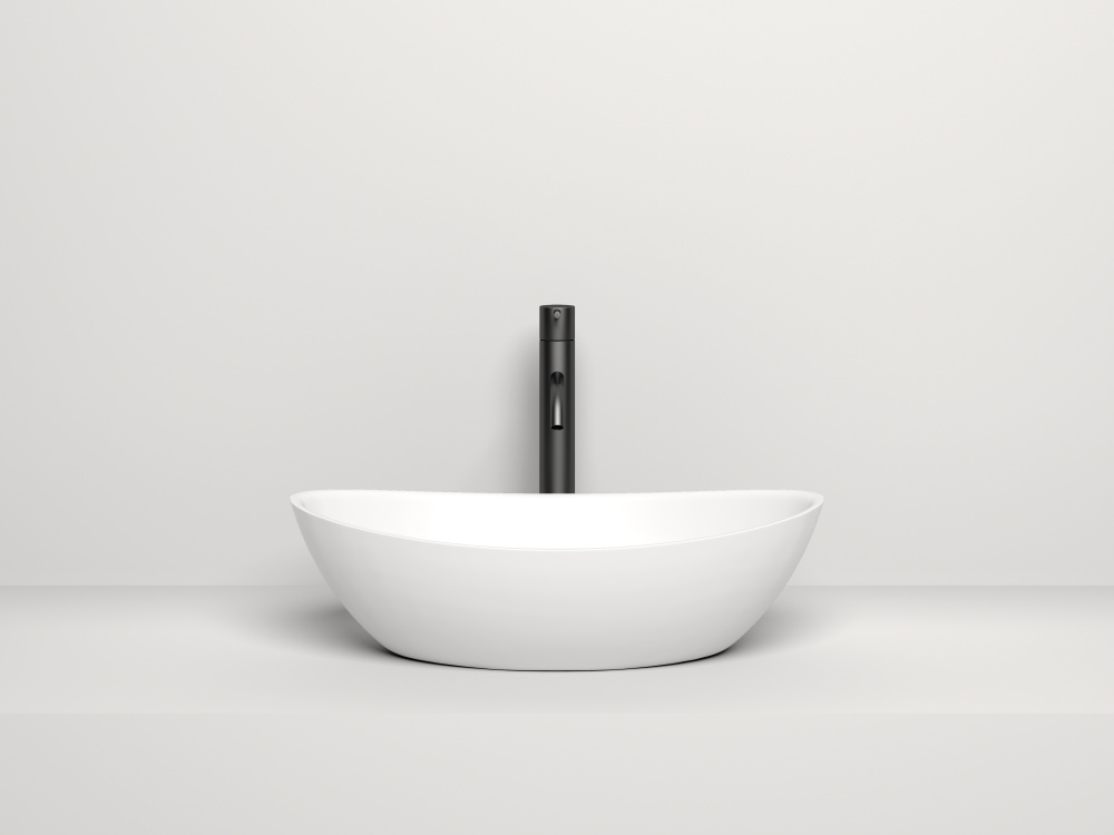 Фото Раковина накладная Salini Callista (1101103GRH)