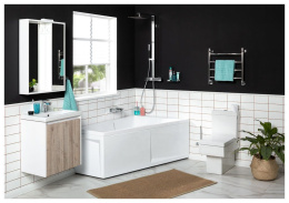 Мебель для ванной Aquanet Клио 60 дуб кантри/белый