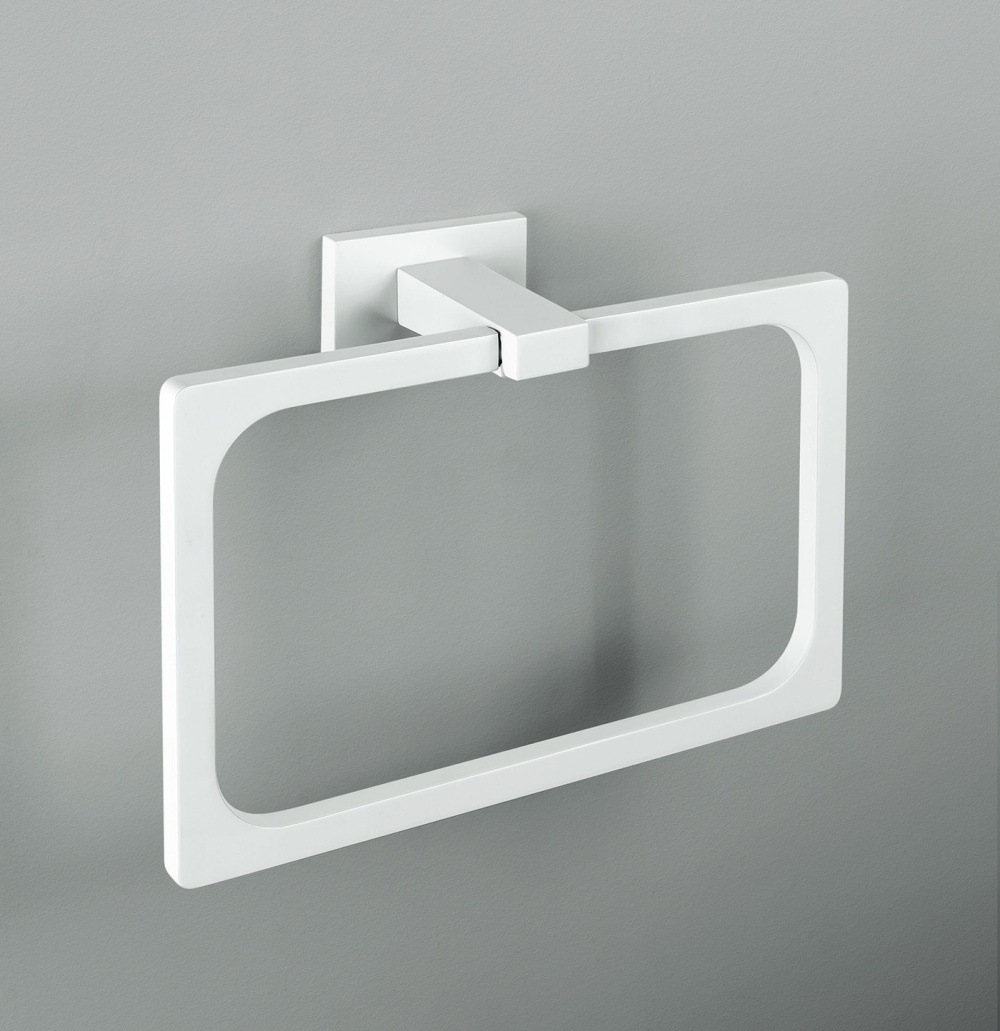 Colombo Design LOOK B1631.BM Кольцо для полотенца (белый матовый)