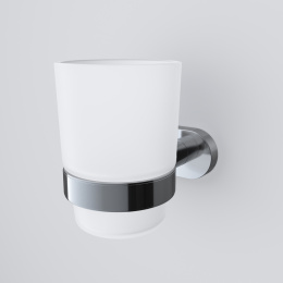 Стеклянный стакан Am.Pm Sense (A7434300) хром