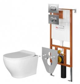 Инсталляция с унитазом ArtCeram File 2.0 (700.101.01) белый