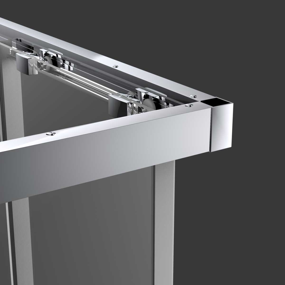 Душевой уголок Vincea Soft (VSS-3SO900CLB) черный