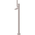 Смеситель для ванны Gattoni Soffio 8108/81DS напольный, темный никель шлифованный